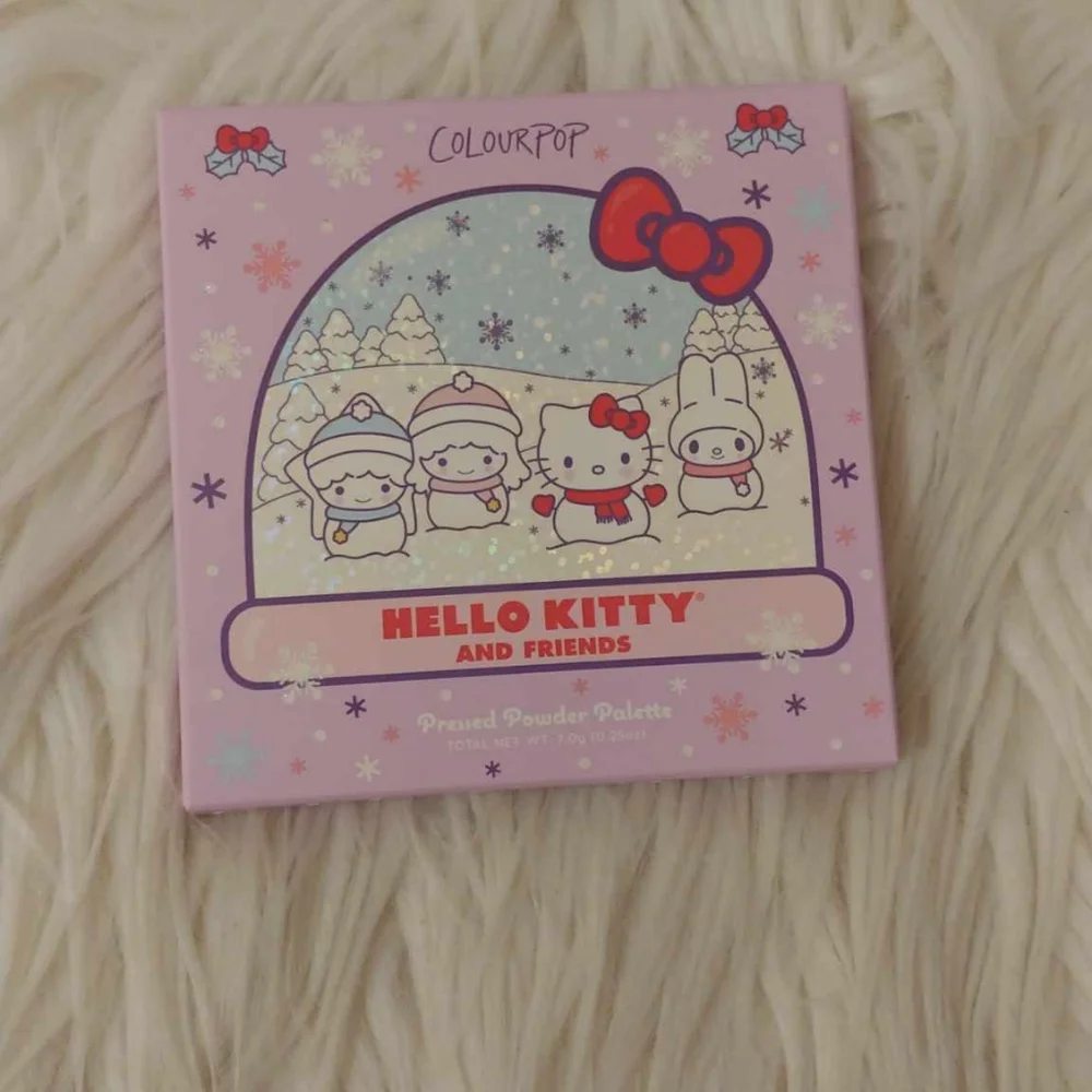 💖FIRM! NWT COLOURPOP X HELLO KITTY AND FRIENDS SNOW MUCH FUN EYESHADOW PALETTE